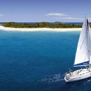 Sailing yacht wallpaper