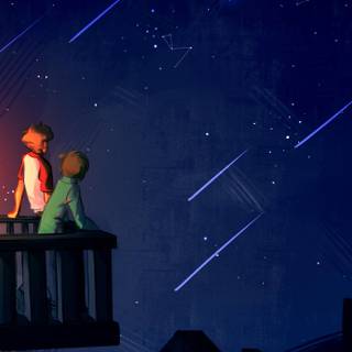 Clingy Duo wallpaper