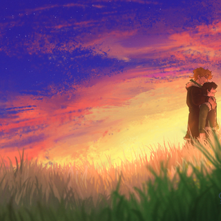 Clingy Duo wallpaper