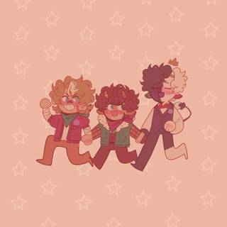 Clingy Duo wallpaper