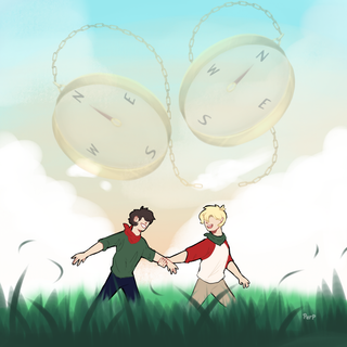 Clingy Duo wallpaper