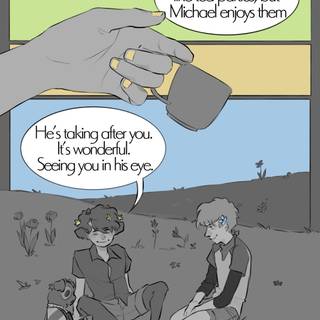 Clingy Duo wallpaper