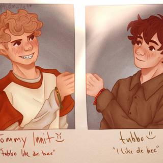 Clingy Duo wallpaper