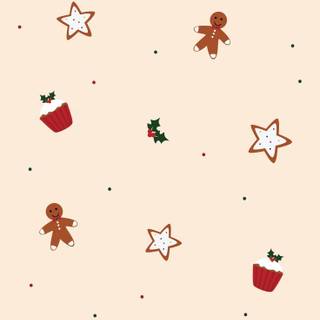 Chrismas preppy wallpaper