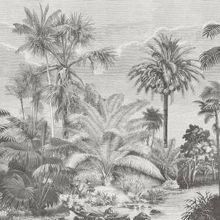 Jungle art wallpaper