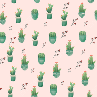 Cartoon plant wallpaper
