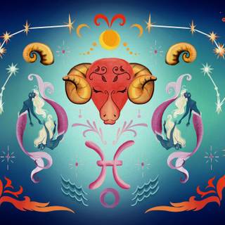 Astrological sign wallpaper