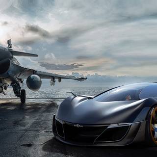 Aerodynamic wallpaper