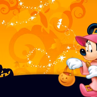 Mickey Mouse Halloween computer wallpaper