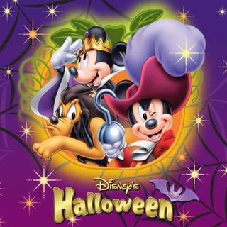 Mickey Mouse Halloween computer wallpaper