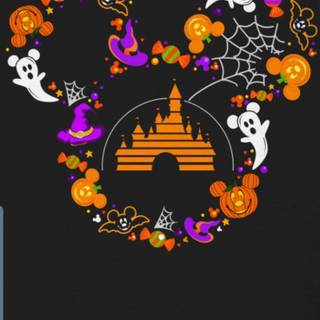 Disney iPhone Halloween wallpaper