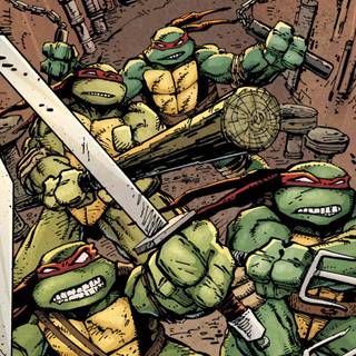 Dark TMNT iPhone wallpaper