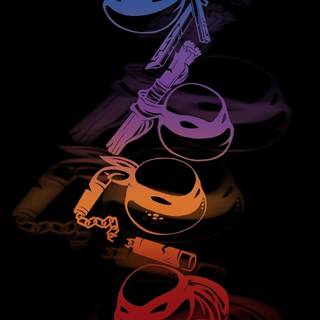 Dark TMNT iPhone wallpaper