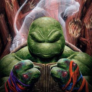 Dark TMNT iPhone wallpaper