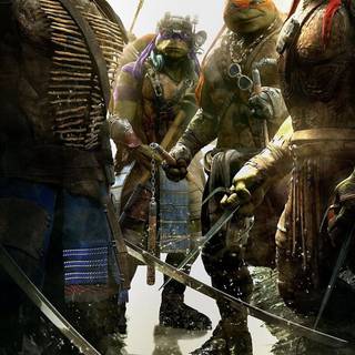 Dark TMNT iPhone wallpaper
