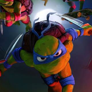 Dark TMNT iPhone wallpaper