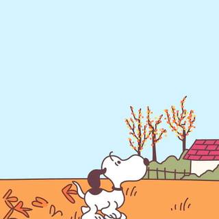 Snoopy phone wallpaper