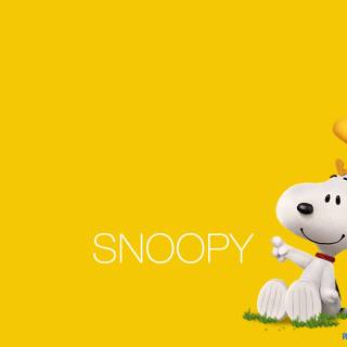 Snoopy New Year wallpaper