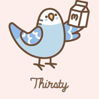 Perruche Kawaii wallpaper