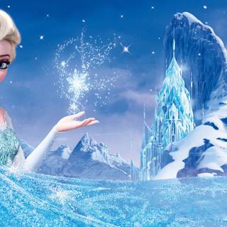 4k Frozen wallpaper
