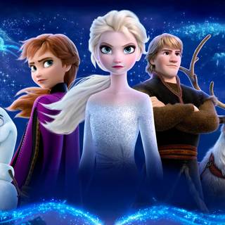 4k Frozen wallpaper