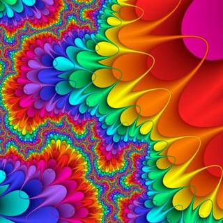 Abstract colorful 4k wallpaper