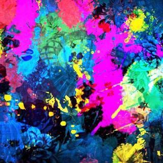 Abstract colorful 4k wallpaper