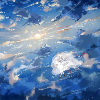 Anime relax 4k wallpaper