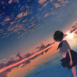 Anime relax 4k wallpaper