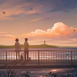 Anime couples 4k wallpaper