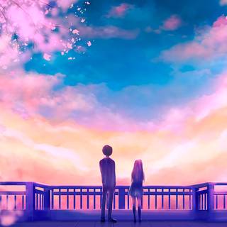 Anime couples 4k wallpaper