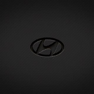 Hyundai logo 4k wallpaper