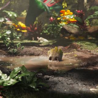 I Am Groot 4k wallpaper