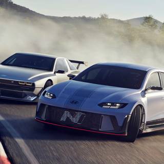 Hyundai logo 4k wallpaper