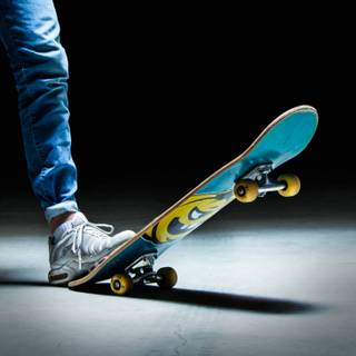 Skateboard phone wallpaper