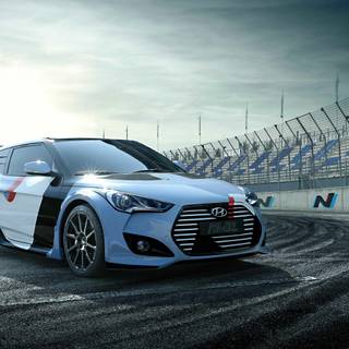 Hyundai logo 4k wallpaper