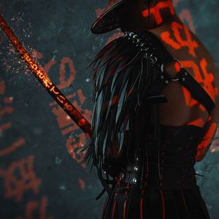 Samurai 4k mobile wallpaper