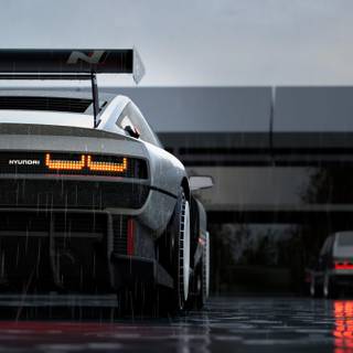 Hyundai logo 4k wallpaper