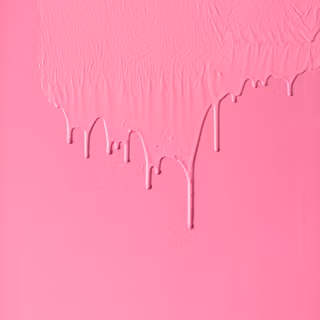 Pink drip wallpaper