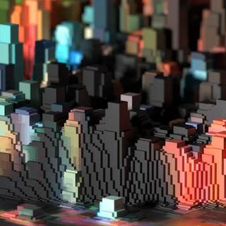 Abstract scenery wallpaper