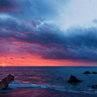 Dramatic sky wallpaper