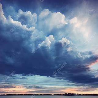 Dramatic sky wallpaper
