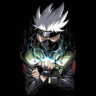 Kakashi logo wallpaper