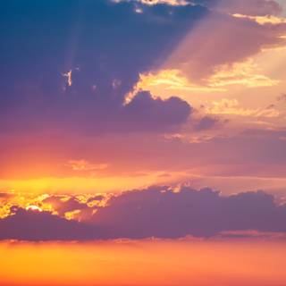 Dramatic sky wallpaper