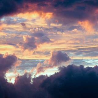 Dramatic sky wallpaper