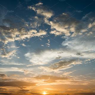 Dramatic sky wallpaper