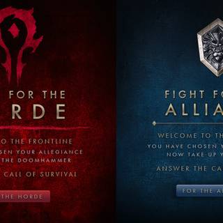 World of Warcraft Alliance wallpaper