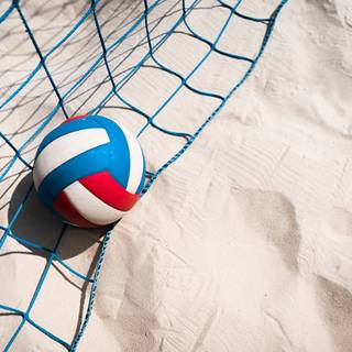 Volleyball net wallpaper