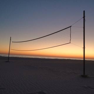 Volleyball net wallpaper
