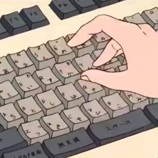Anime keyboard wallpaper
